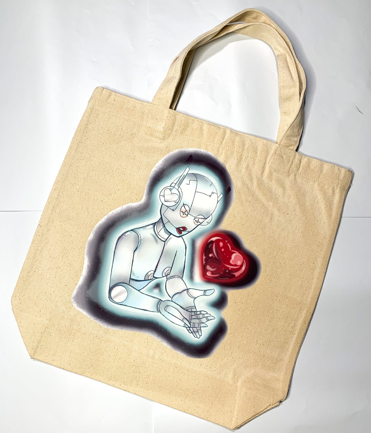 Glass Hearts Tote