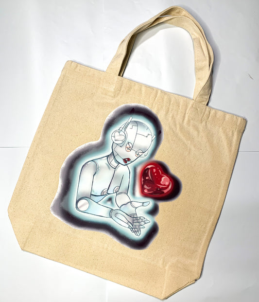 Glass Hearts Tote