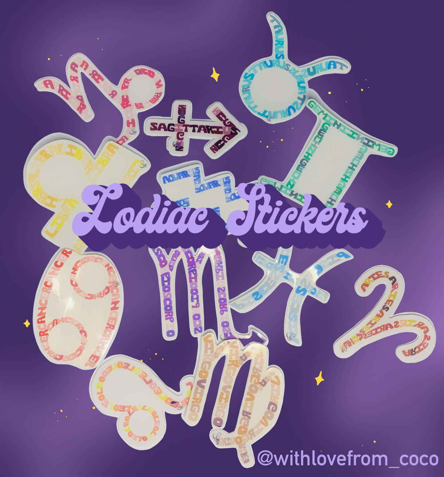 Zodiac Stickers